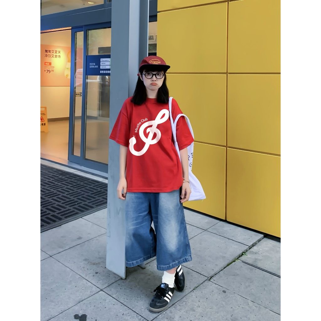 Áo thun tết form rộng cổ tròn chất vải cotton 2c co giãn thoáng mát ATD1741 Miucho in mix