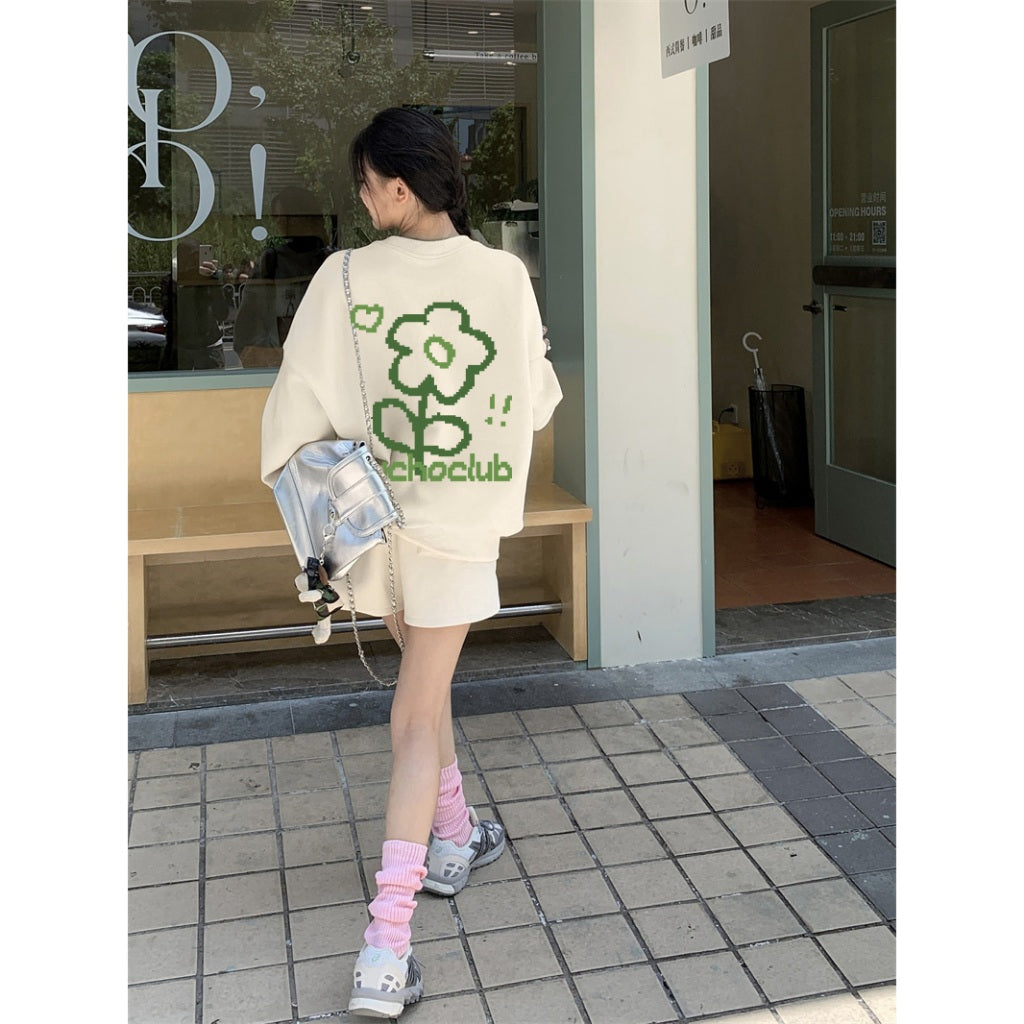 Áo len unisex thương hiệu nội địa STD676 Miucho chân cua in mix